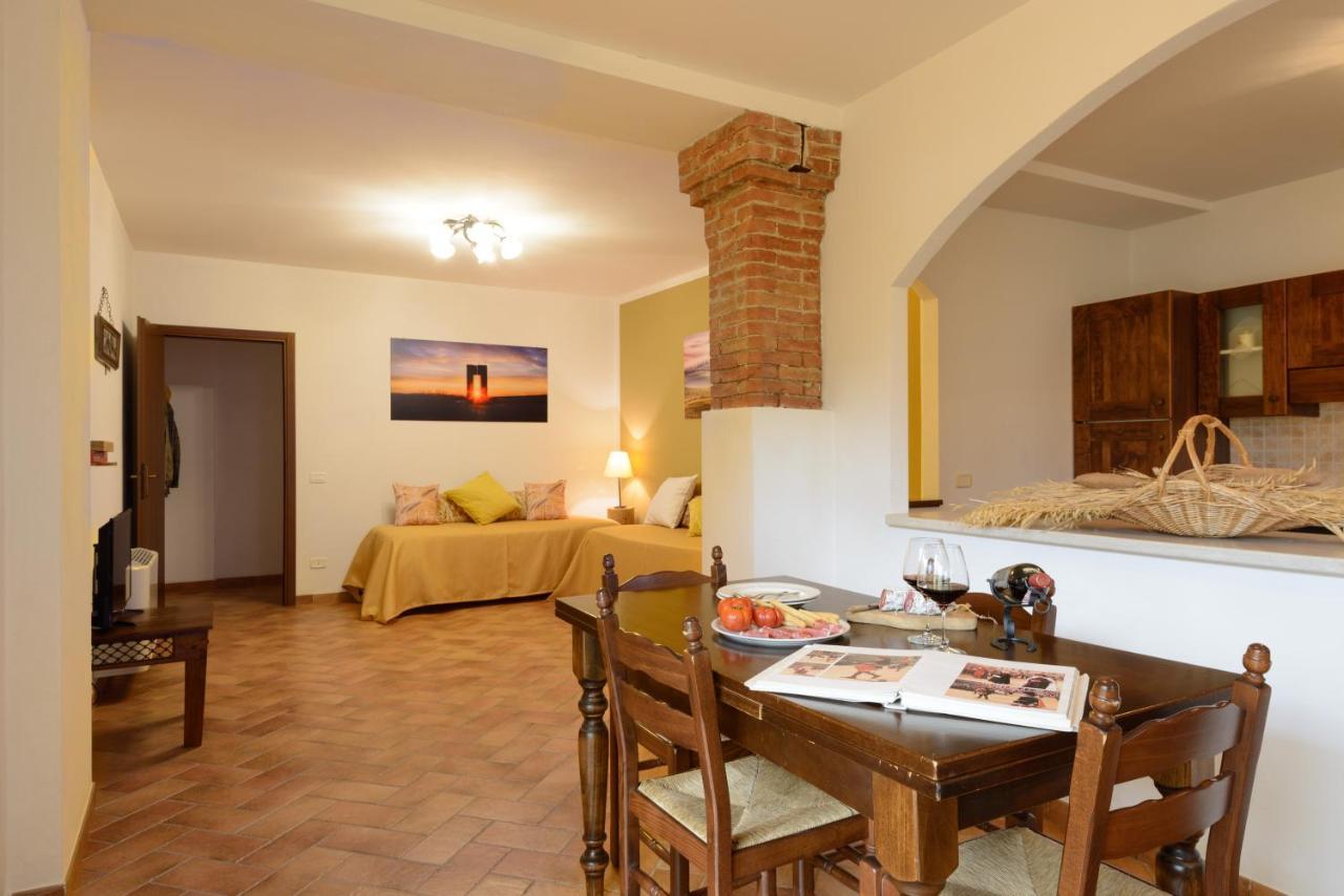 Agriturismo Le Crete - Appartamenti อัสเชียโน ภายนอก รูปภาพ